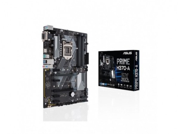 Asus PRIME H370-A Motherboard CPU i3 i5 i7 LGA1151 Intel DDR4 DVI HDMI VGA USB
